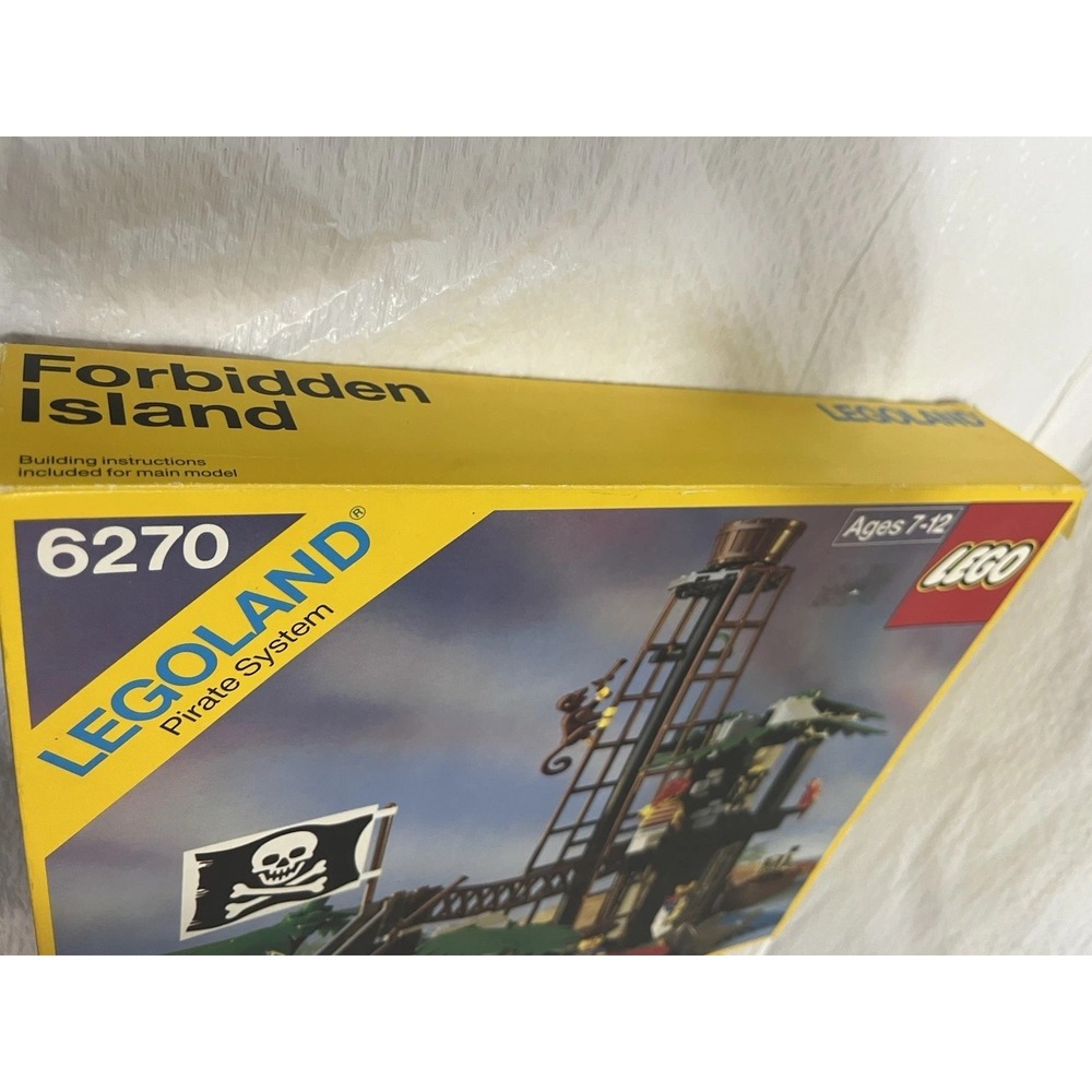 Vintage Lego Box Set 6270 Forbidden Island With Original Box And Instructions - Picture 4 of 8